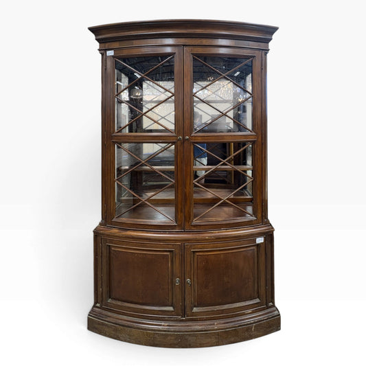 Black and Cherry China Cabinet