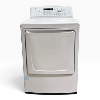 LG 7.3 cu ft Sensor Dry Electric Dryer, White