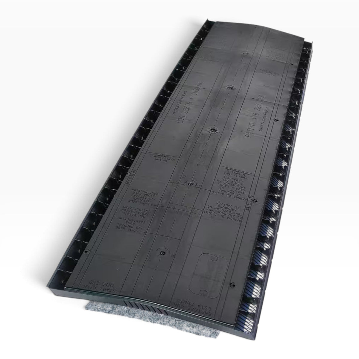 GAF Cobra SnowCountry 11.5 in Plastic Roof Ridge Vent, 40 ft Box