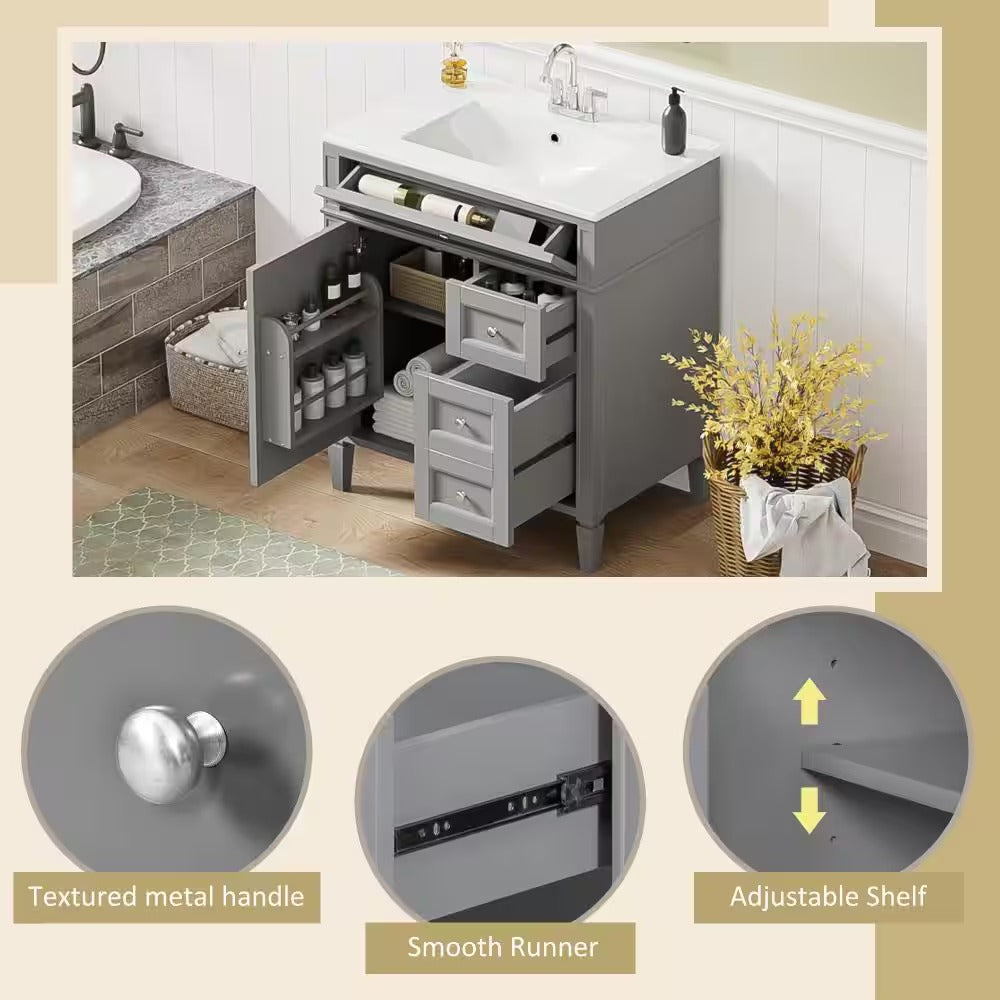 30 in Bath Vanity with Top, New in Carton