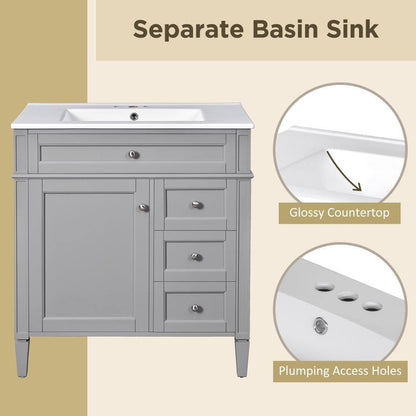 30 in Bath Vanity with Top, New in Carton