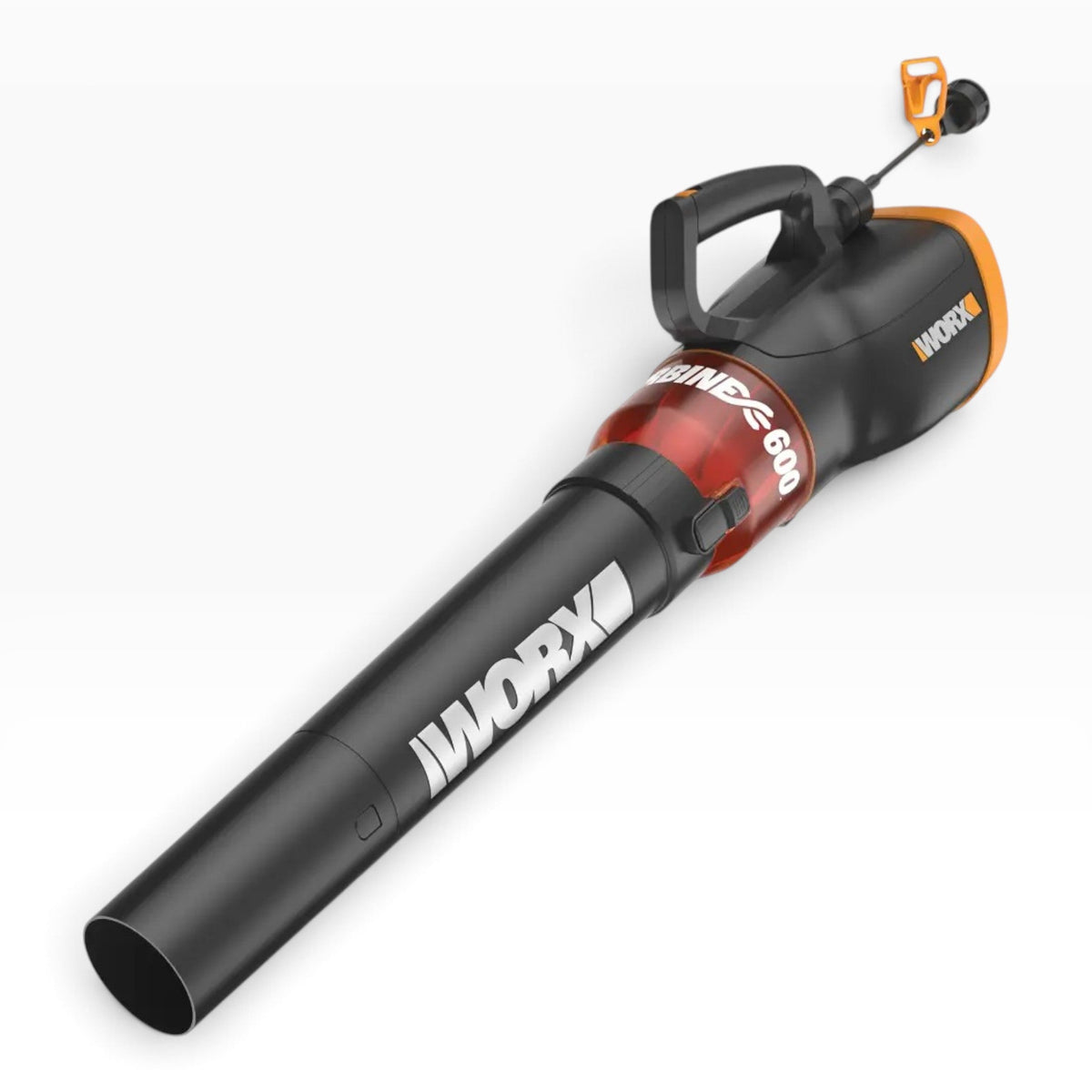 WORX WG520 Turbine 600 12A Electric Leaf Blower, 600 CFM