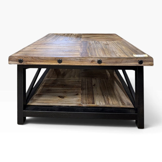 Reclaimed Wood Coffee Table location-set