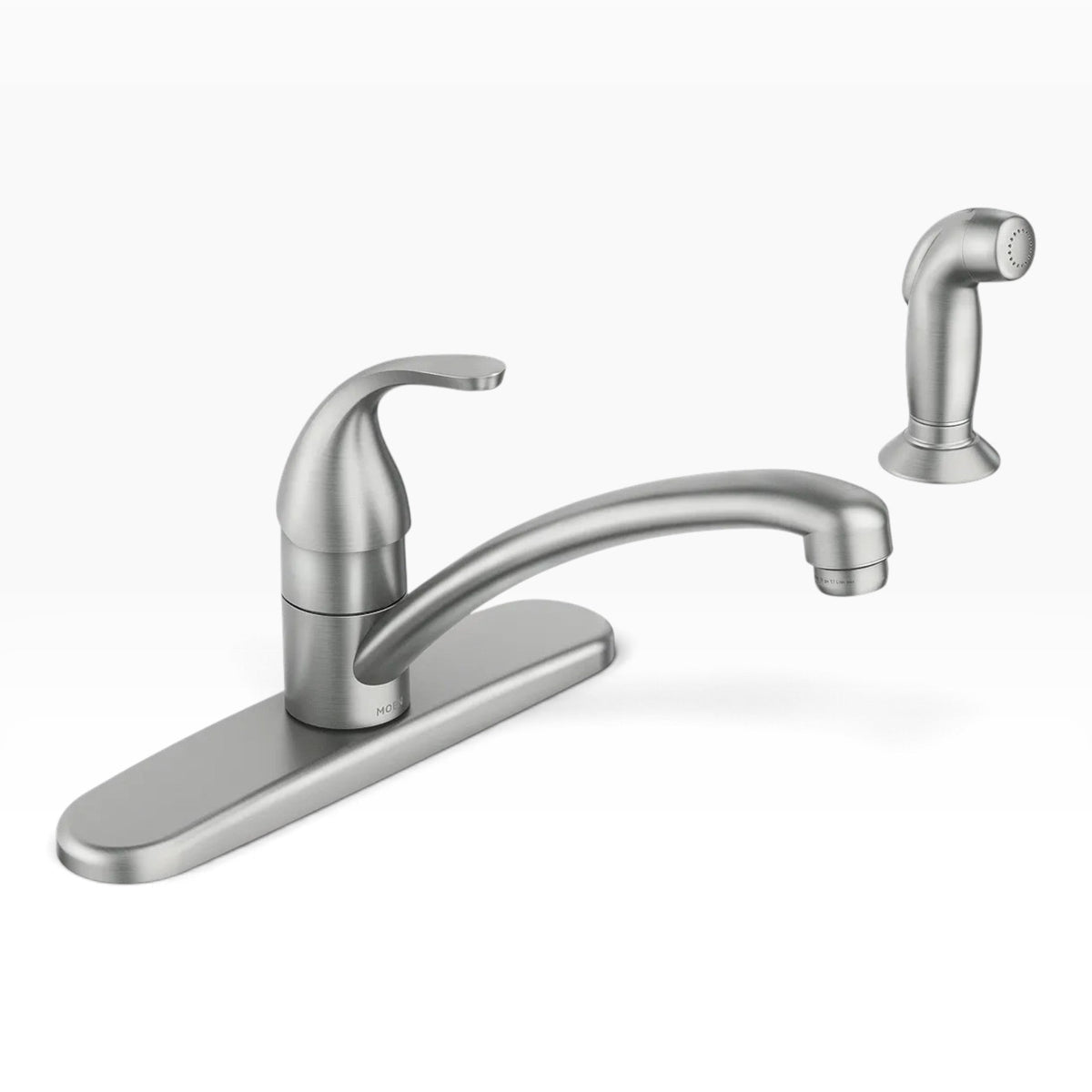 Moen Adler 87604 Stainless Kitchen Faucet with Side Sprayer