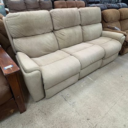 Taupe Power Reclining Sofa location-set
