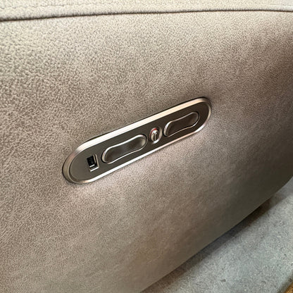 Taupe Power Reclining Sofa location-set