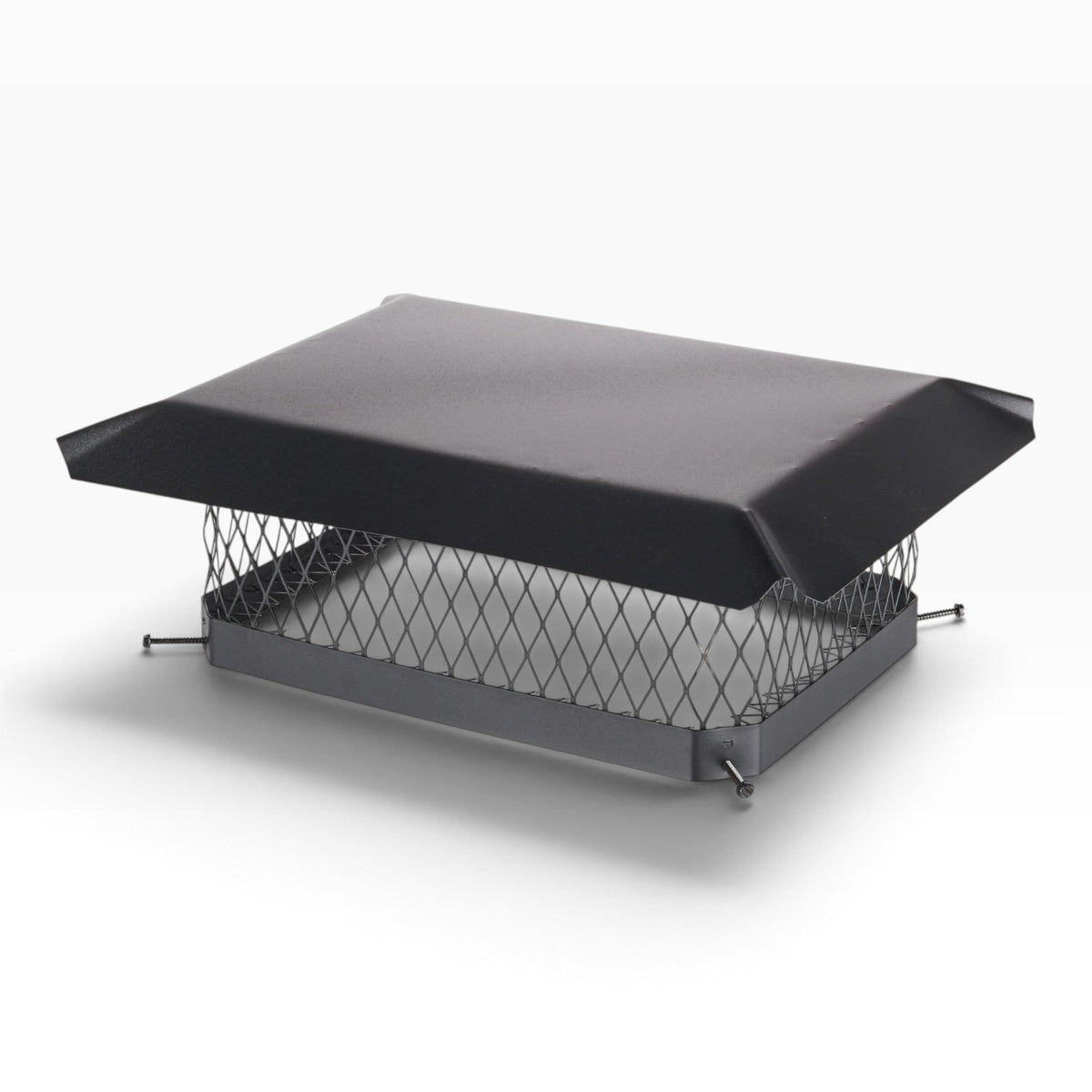 Shelter 13 in x 18 in Galvanized Black Chimney Cap (SC1318L)