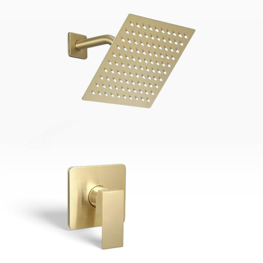 8 in Rain Shower Set w Valve