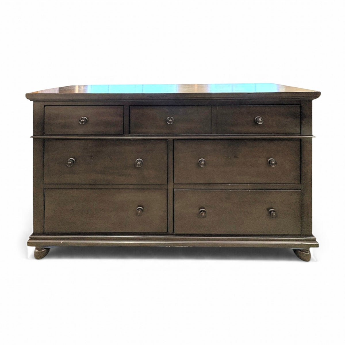 Espresso 7 Drawer Dresser FALSE location-set