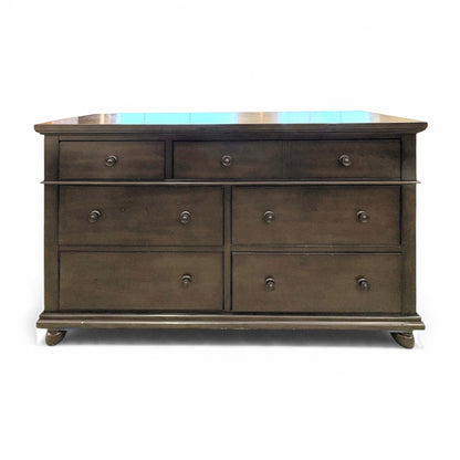 Espresso 7 Drawer Dresser FALSE location-set