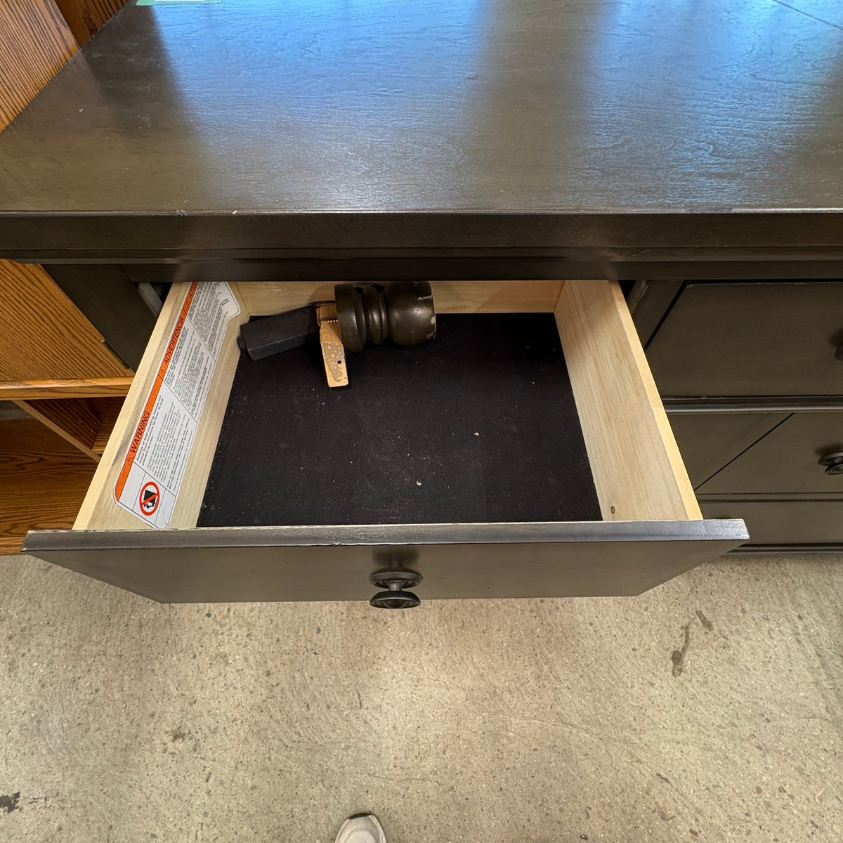 Espresso 7 Drawer Dresser FALSE location-set