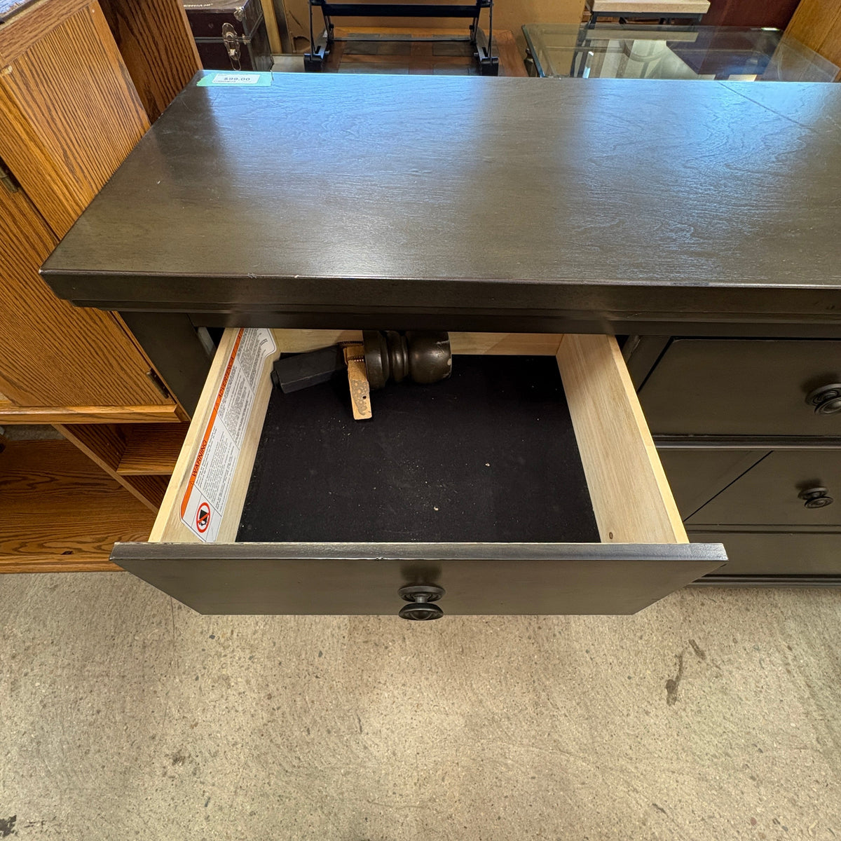 Espresso 7 Drawer Dresser FALSE location-set
