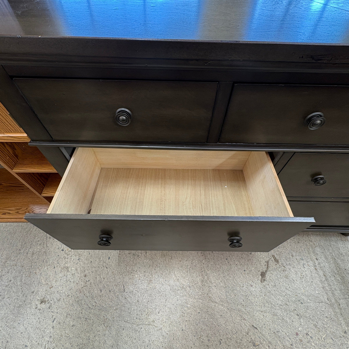 Espresso 7 Drawer Dresser FALSE location-set