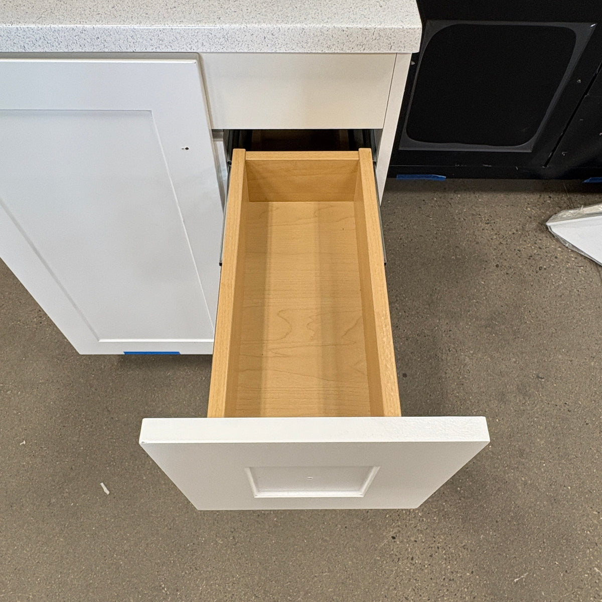 24 in White Vanity with Top