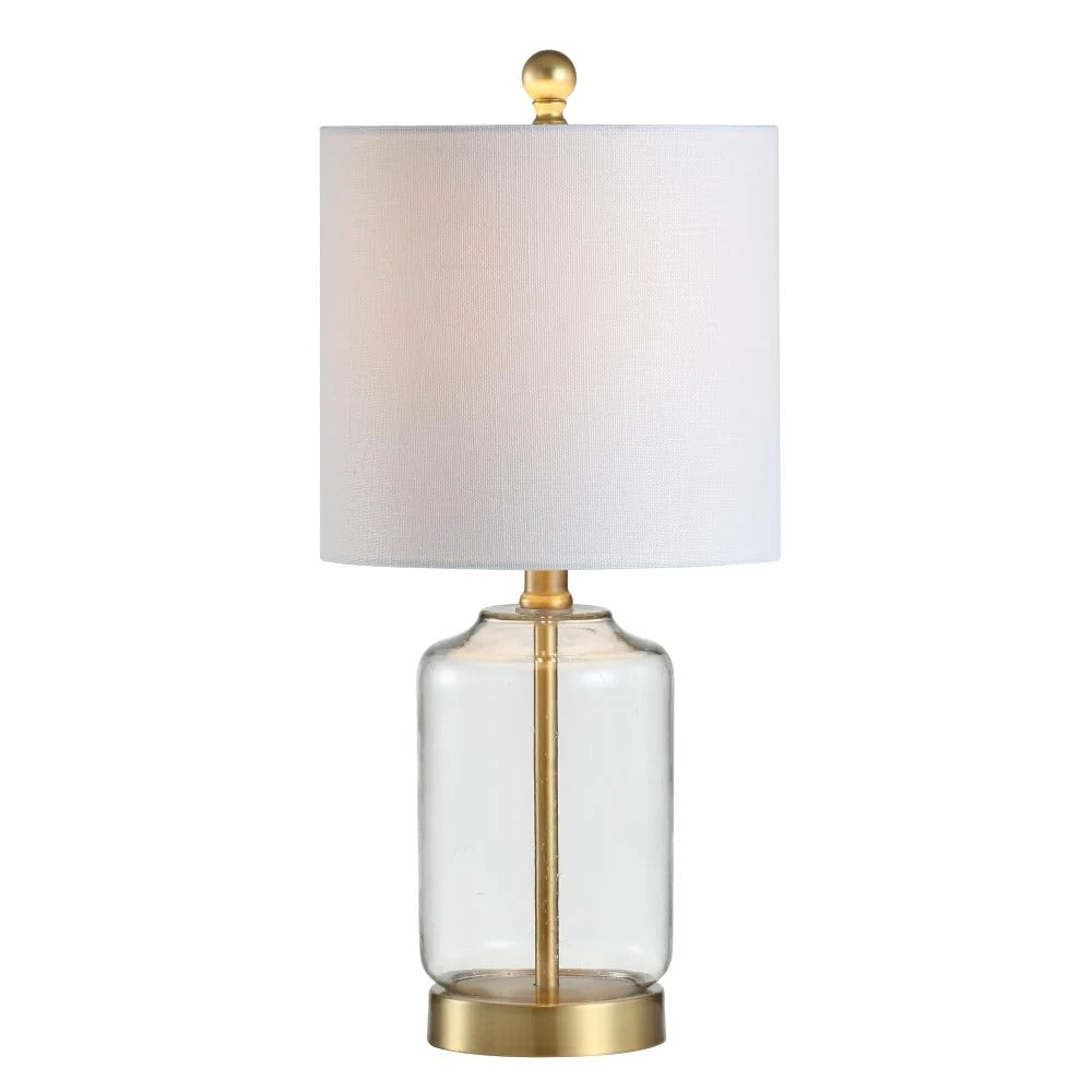 GDM Habitat for Humanity ReStore JONATHAN Y Seeded Glass Lamp