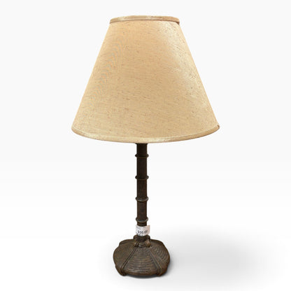 GDM Habitat for Humanity ReStore Bronze Column Table Lamp
