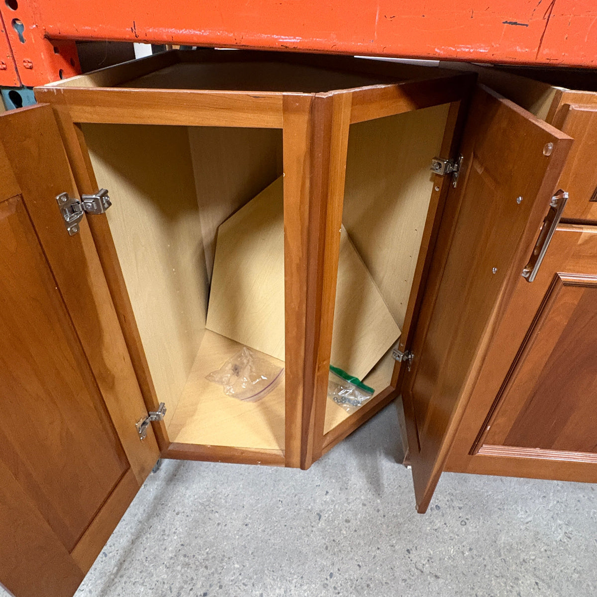GDM Habitat for Humanity ReStore 25-Piece Cherry Kitchen Cabinet Set