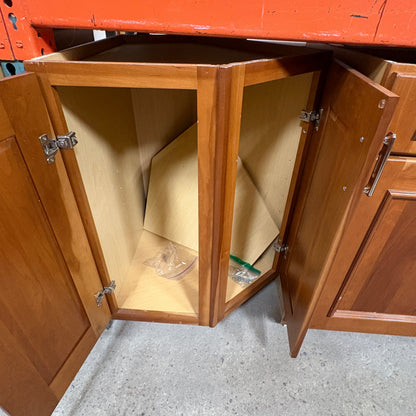 GDM Habitat for Humanity ReStore 25-Piece Cherry Kitchen Cabinet Set