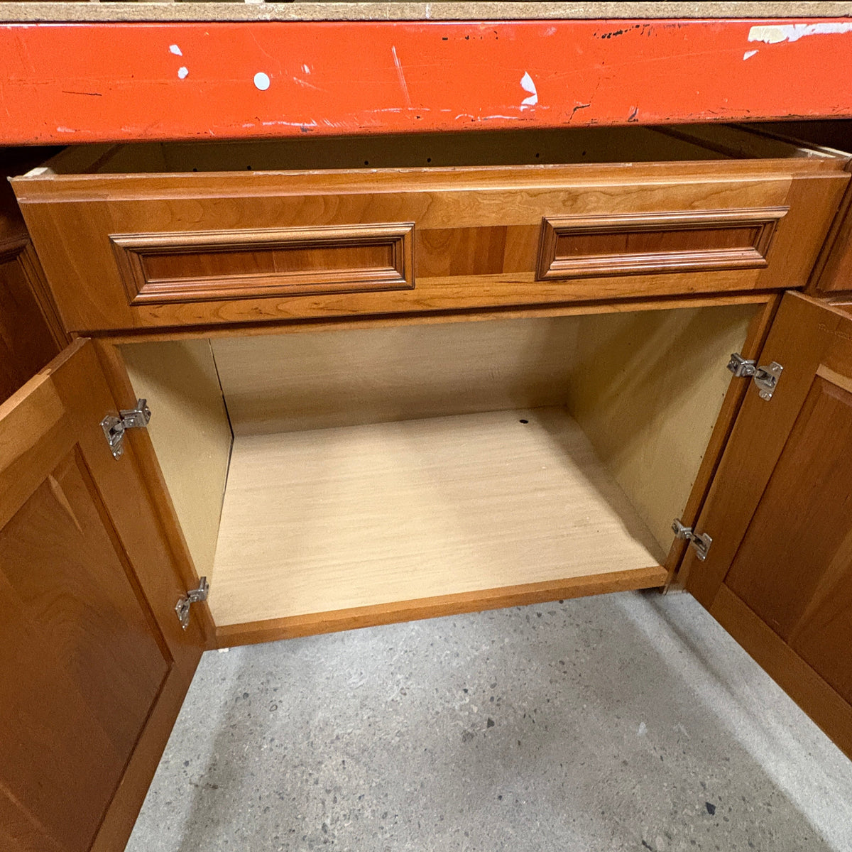 GDM Habitat for Humanity ReStore 25-Piece Cherry Kitchen Cabinet Set