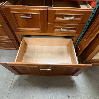 GDM Habitat for Humanity ReStore 25-Piece Cherry Kitchen Cabinet Set