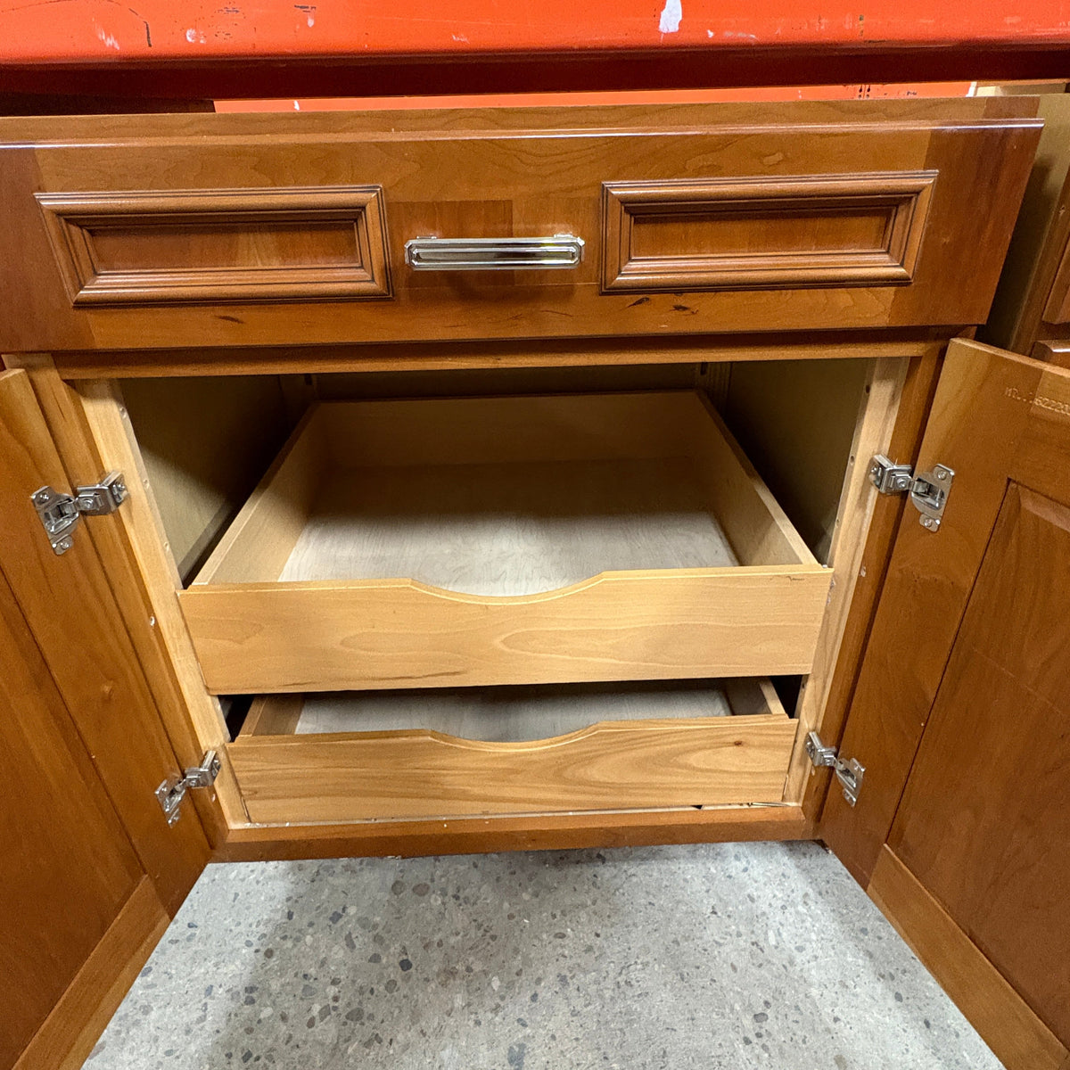 GDM Habitat for Humanity ReStore 25-Piece Cherry Kitchen Cabinet Set