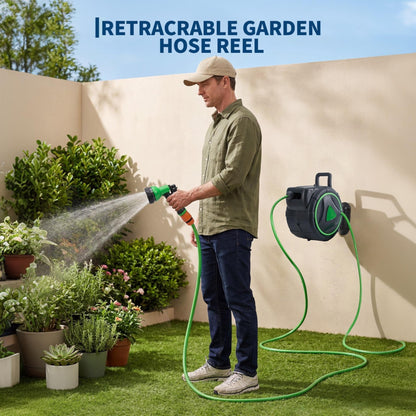 GDM Habitat for Humanity ReStore GARVEE Retractable Hose Reel