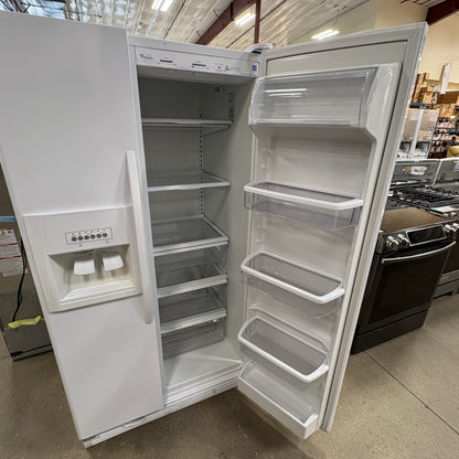 Whirlpool White SxS Fridge