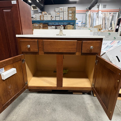 GDM Habitat for Humanity ReStore 36 in Vanity with Sink Top