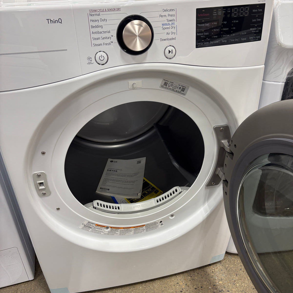LG ThinQ Electric Dryer