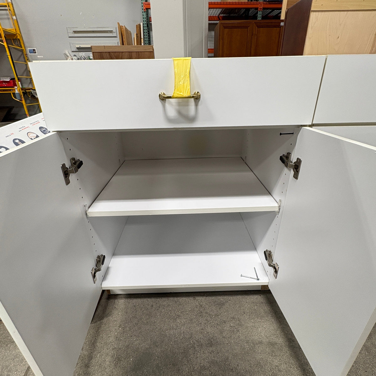 GDM Habitat for Humanity ReStore 54 in White Base Cabinet
