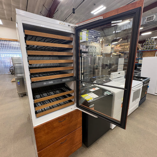 Sub-Zero 427RG 27" Built-In Wine Cooler w/ 2 Refrigerator Drawers - Cherry