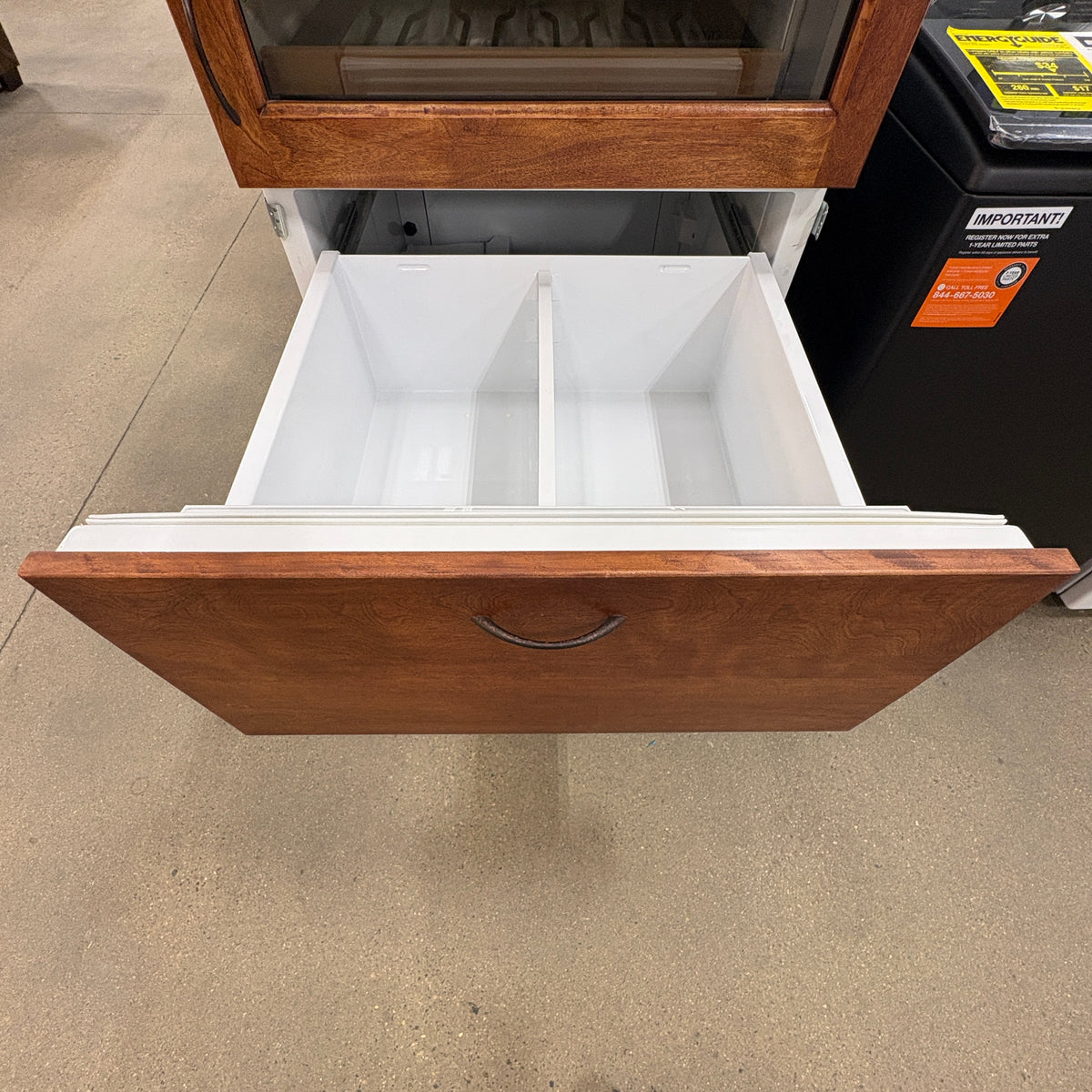 Sub-Zero 427RG 27" Built-In Wine Cooler w/ 2 Refrigerator Drawers - Cherry ebay in-store location-set published-all-channels