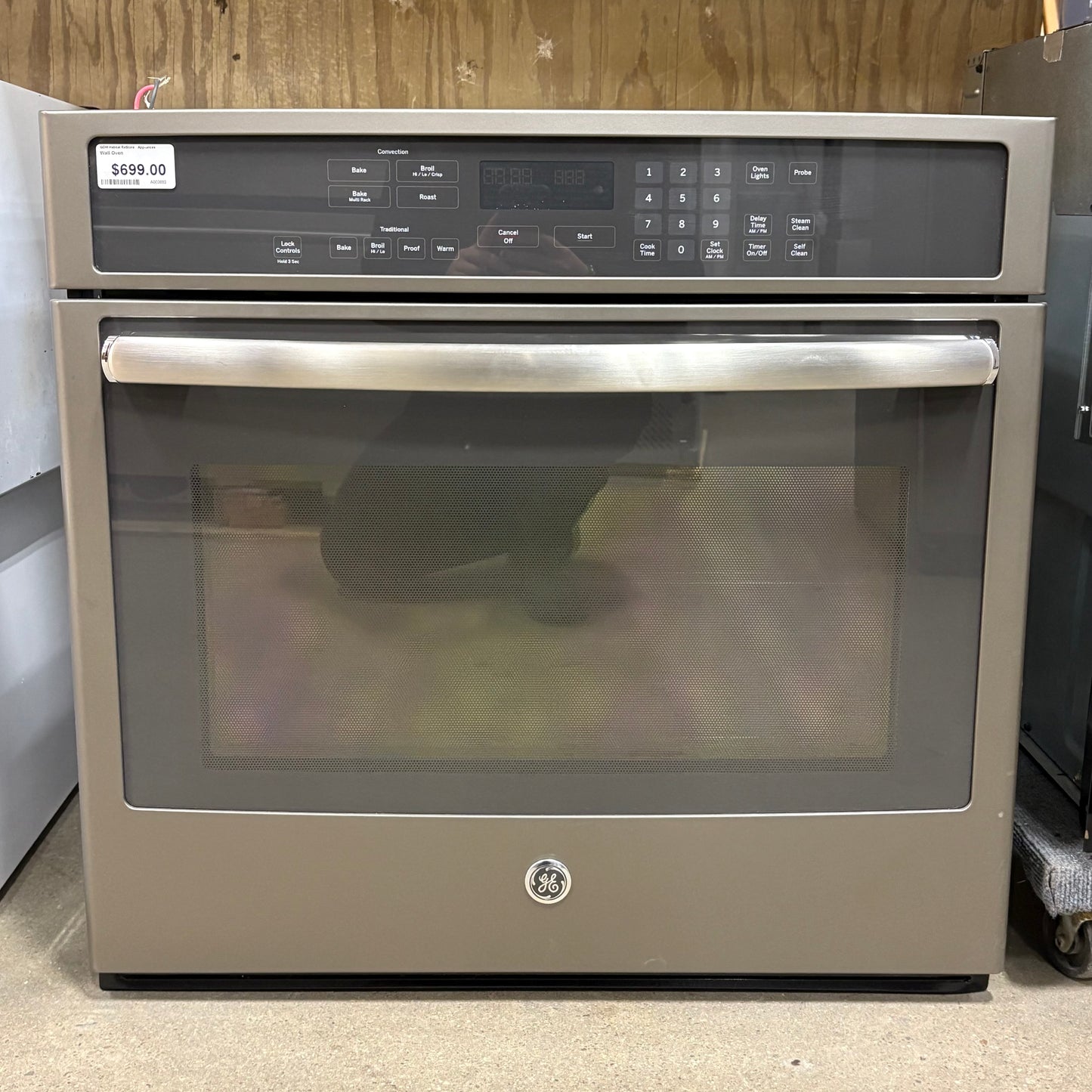 30" GE Elec Conv Wall Oven