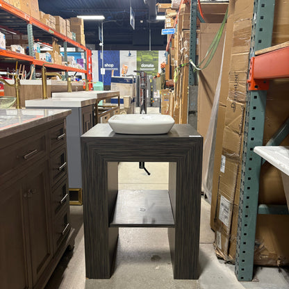 GDM Habitat for Humanity ReStore 24 in Vanity with Vessel Sink