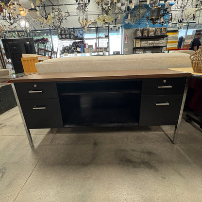 GDM Habitat for Humanity ReStore Steel Double Pedestal Desk