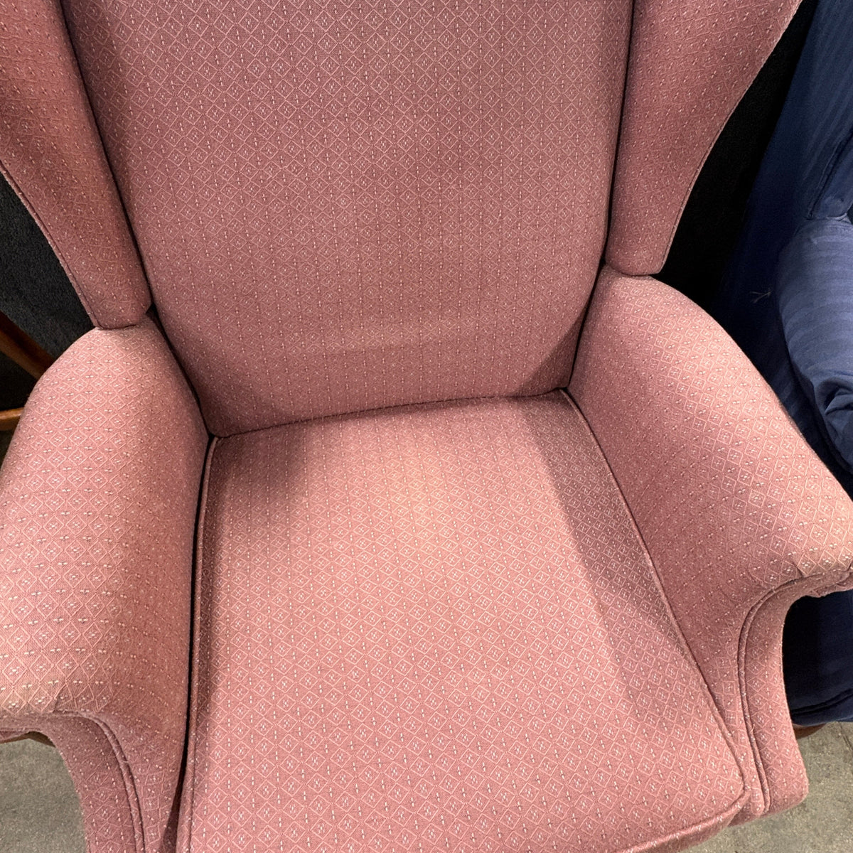 GDM Habitat for Humanity ReStore Rose Wingback Chair