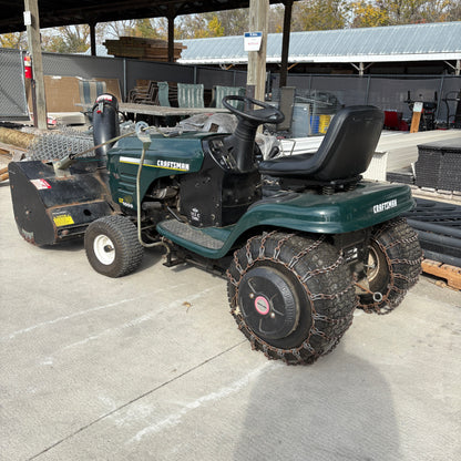 Craftsman LT1000 w Snowblower