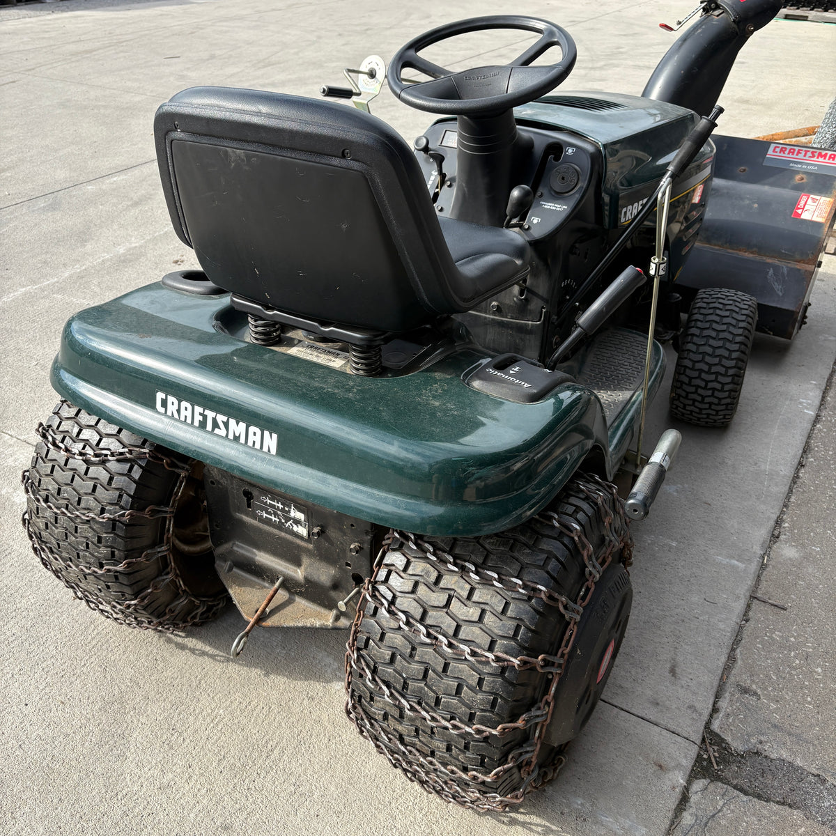 Craftsman LT1000 w Snowblower