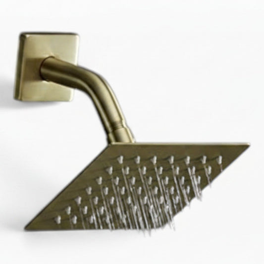 Brushed Gold Shower Faucet Set FALSE location-set