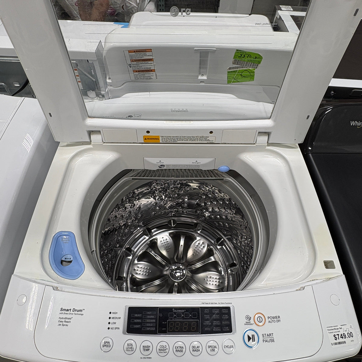 LG Top Load Washer Dryer Set