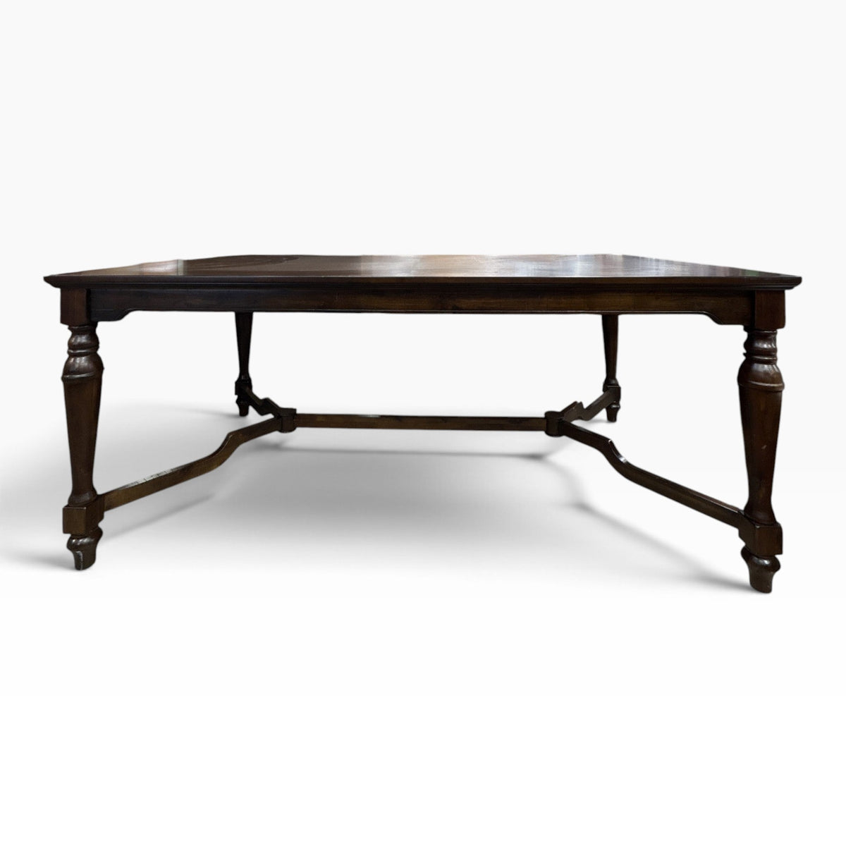 Walnut Finish Dining Table