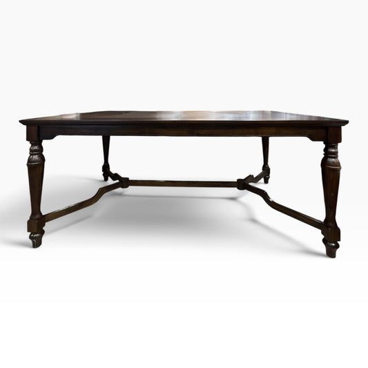Walnut Finish Dining Table