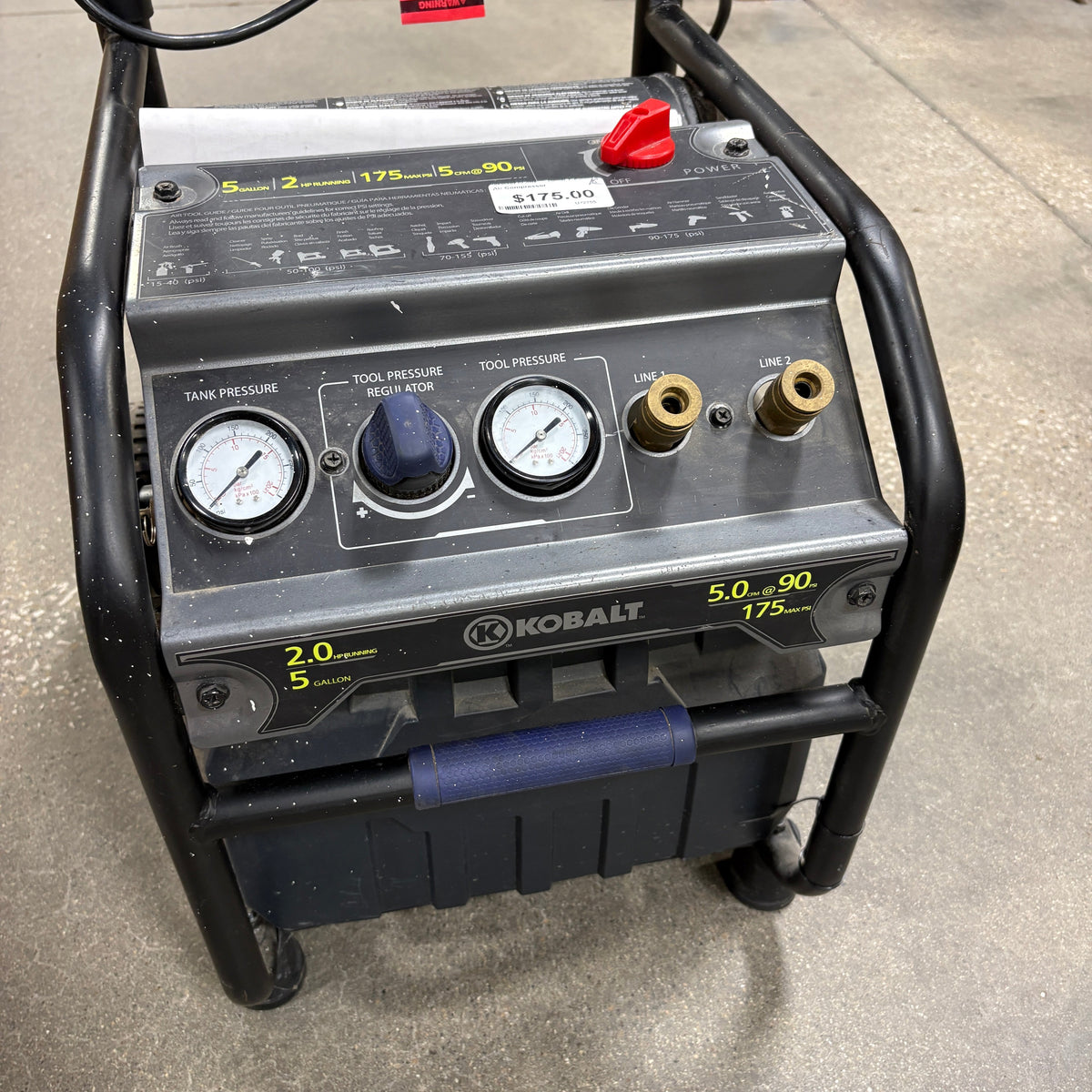 Kobalt 5 Gal Air Compressor