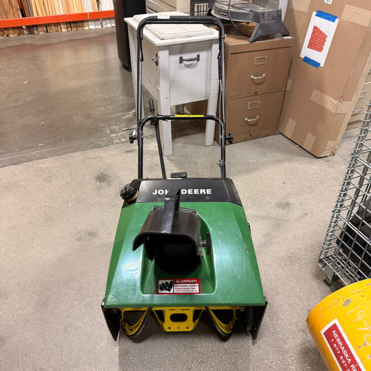 John Deere TRS21 Snow Blower location-set