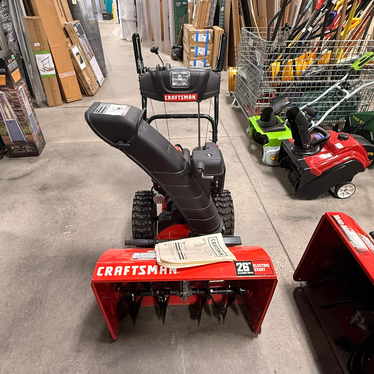 26 in Craftsman Snow Blower FALSE location-set