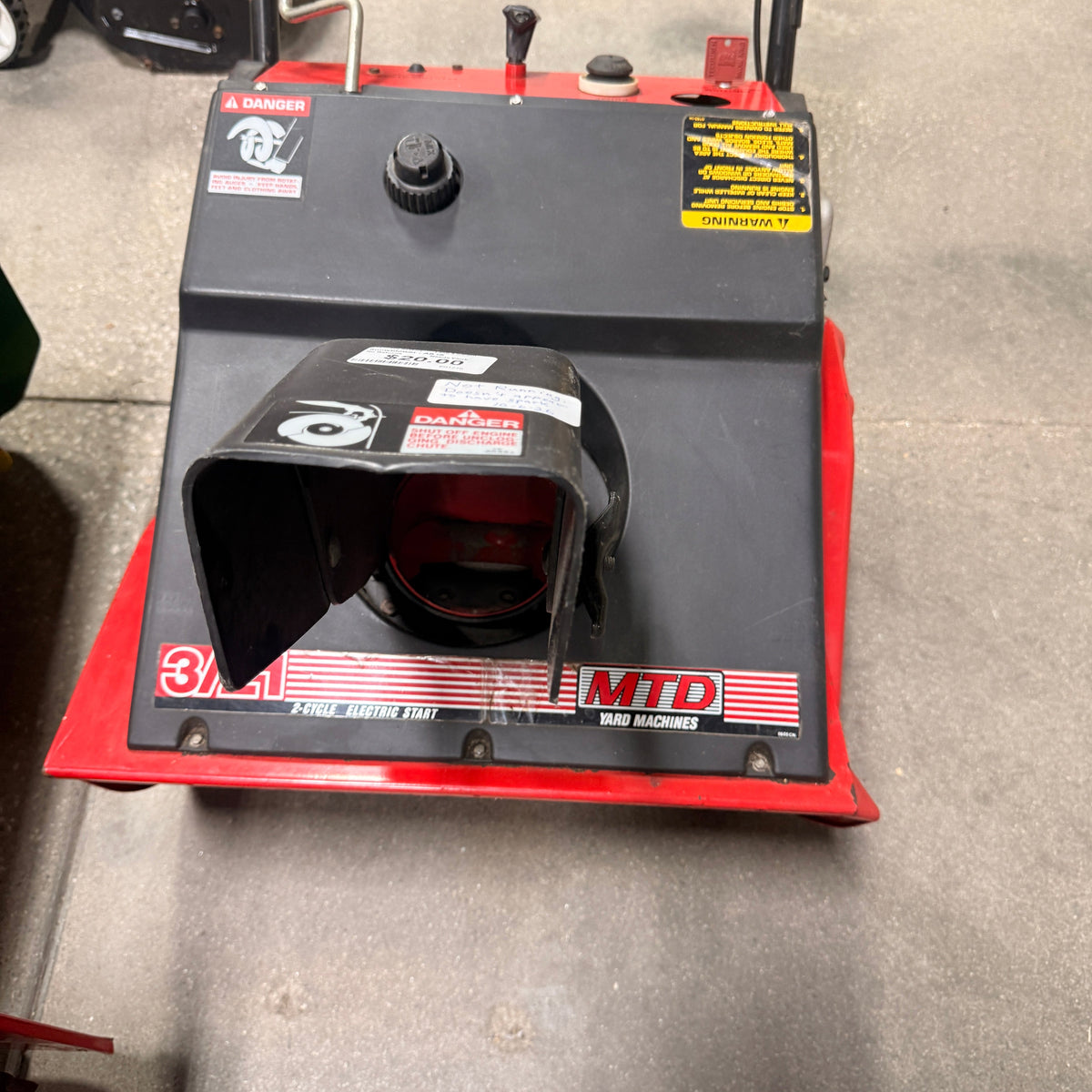 21 in MTD Snow Blower FALSE location-set
