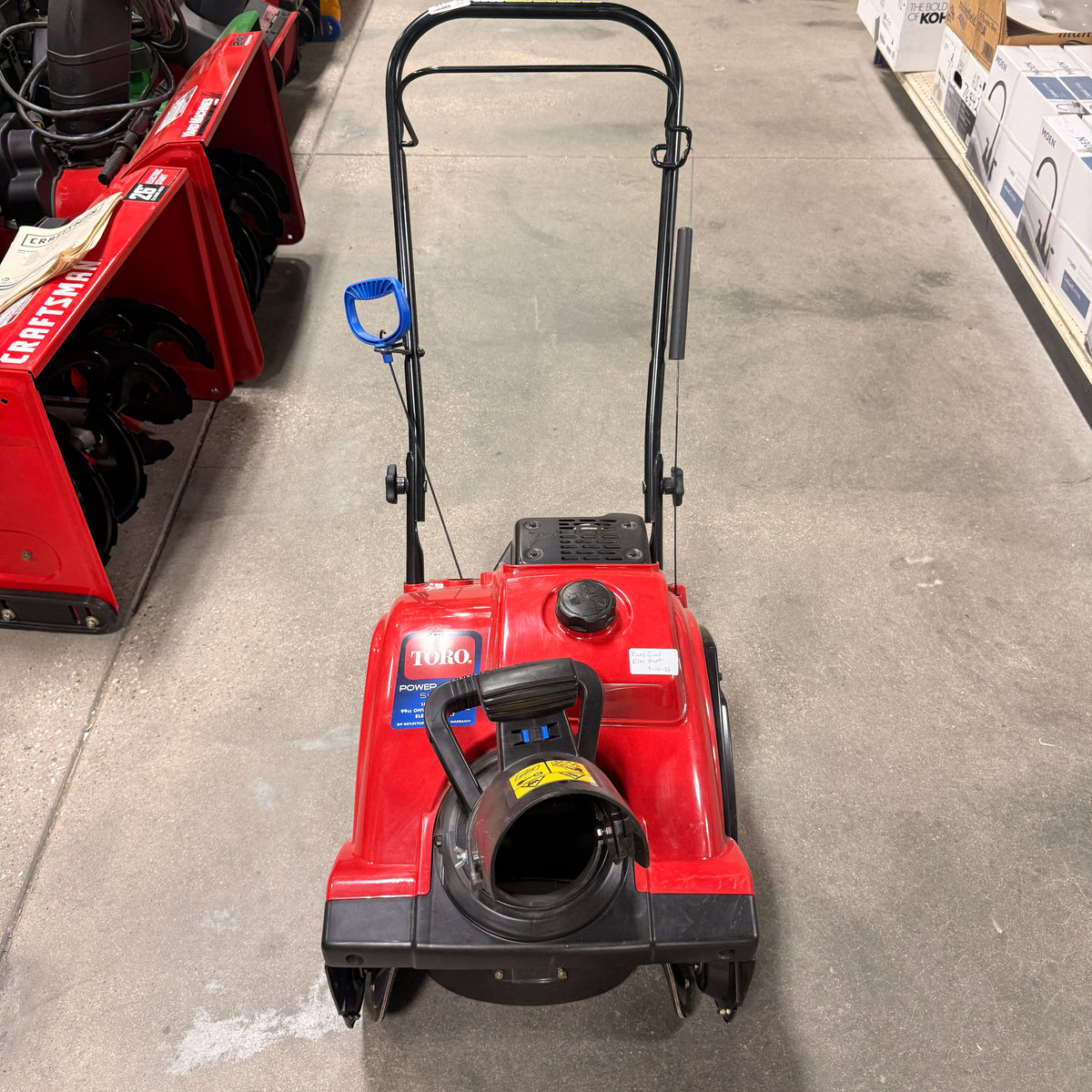 Toro Power Clear 518 ZE FALSE location-set