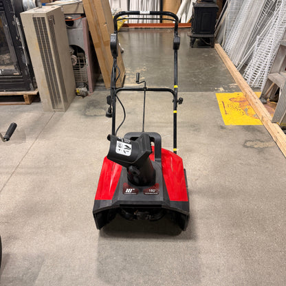 18 in Electric Snow Blower FALSE