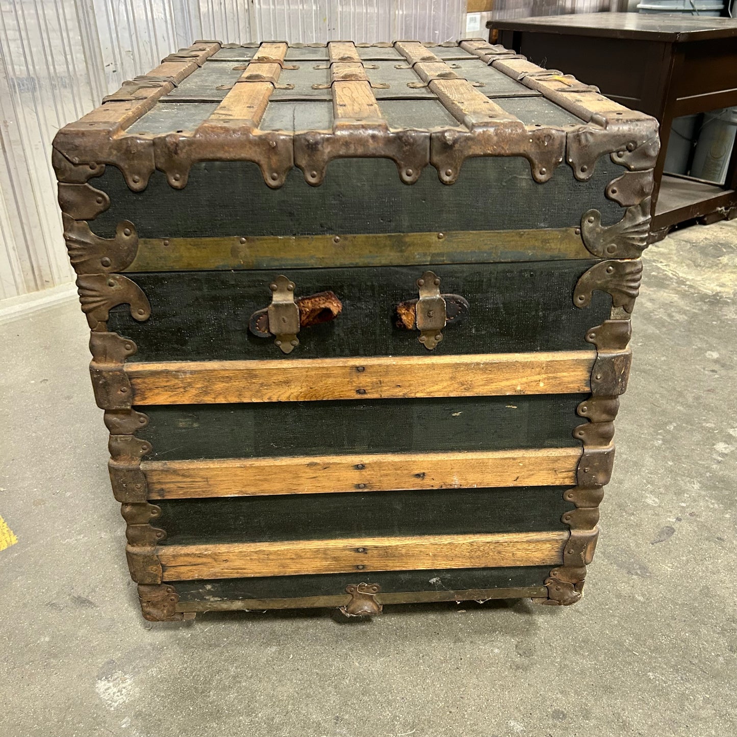 Antique Steamer Trunk