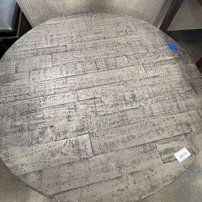 Round Gray Coffee Table location-set